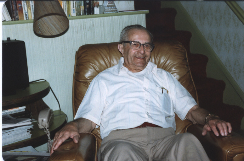 Al Weiss (Gramps) in his later years